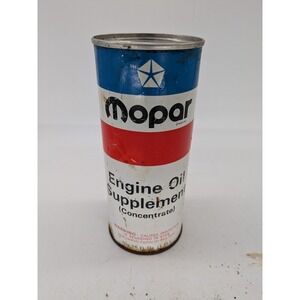 MOPAR Engine Oil Supplement concentrate 16 fl. oz. Can - Vintage NOS  4-188 C1